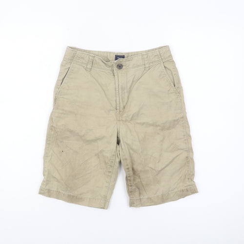 Gap Kids Boys Beige Chino Shorts, Size 12 Years, Summer Casual