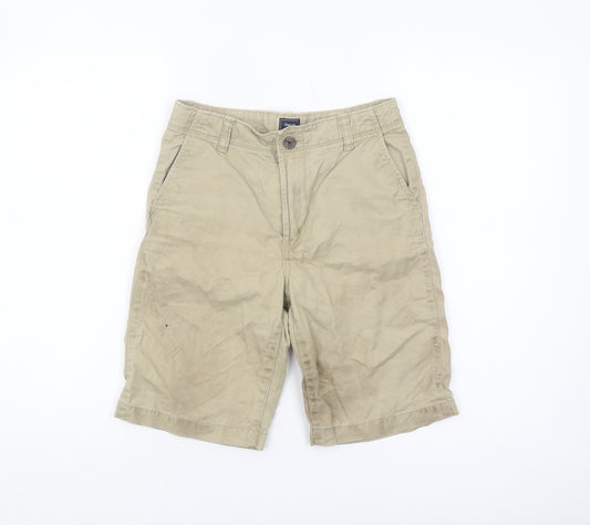 Gap Kids Boys Beige Chino Shorts, Size 12 Years, Summer Casual