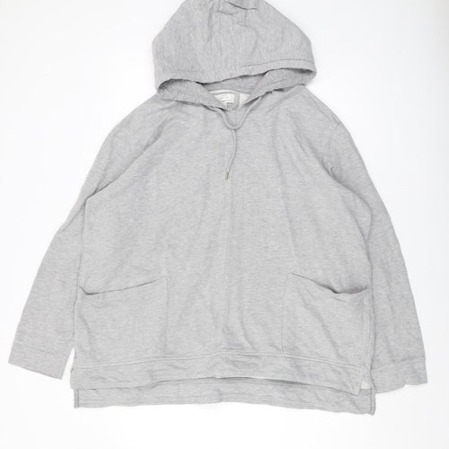 FatFace Women's Grey Pullover Hoodie Size 18