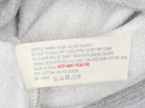 FatFace Women's Grey Pullover Hoodie Size 18