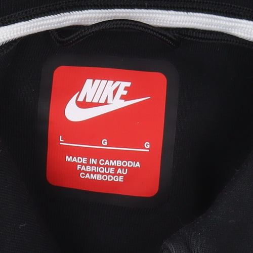 Nike Men's Black Full Zip Hoodie L