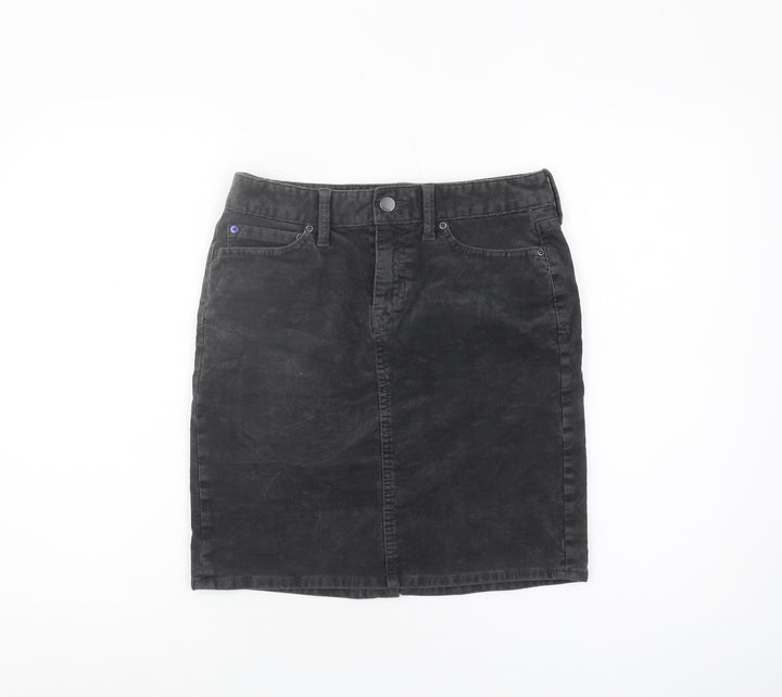 Gap Women's Black Corduroy Pencil Skirt Size 6