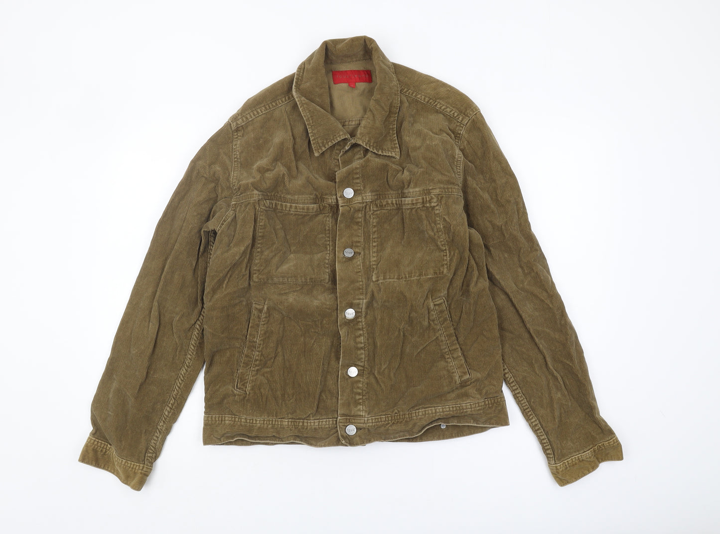 French Connection Men's Brown Corduroy Jacket, M