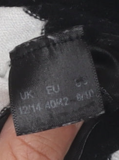 Capsule Women's Black Stripe Pullover Jumper Size 10