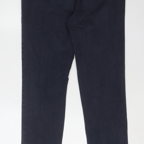Next Men's Blue Chino Trousers, Size 34