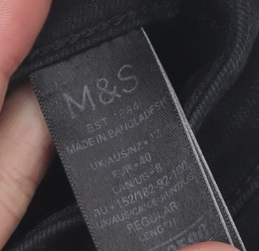 Marks and Spencer Women's Black Skinny Jeans Size 12