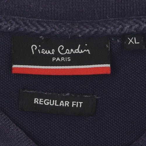 Pierre Cardin Men's Blue Polo XL Regular Fit