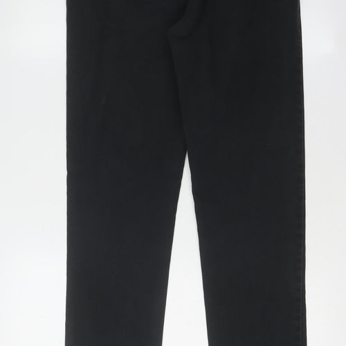 Next Men's Black Slim Fit Chino Trousers Size L
