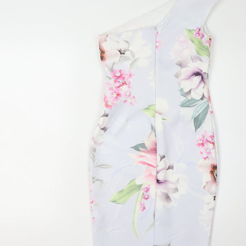 Lipsy Women's Multicoloured Bodycon Dress, Size 10