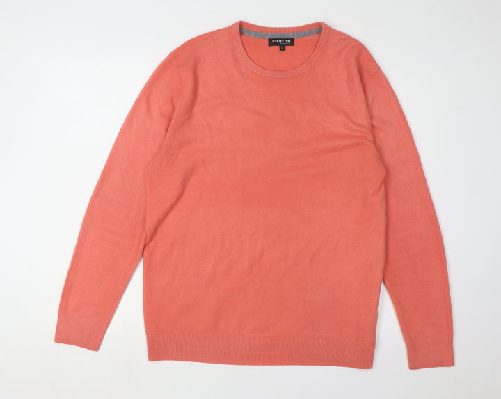 Debenhams Men's Red Pullover Jumper - Large