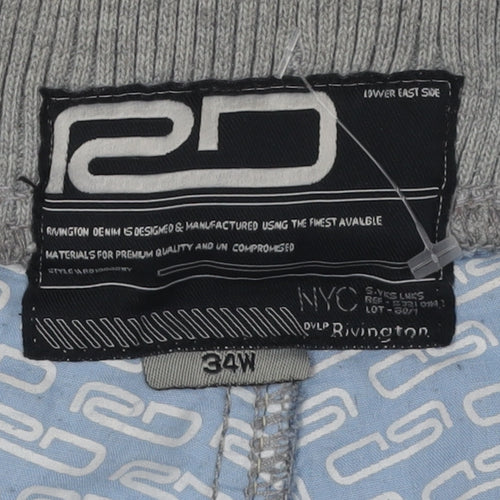 Rivington Denim Men's Blue Sweat Shorts 31W Casual