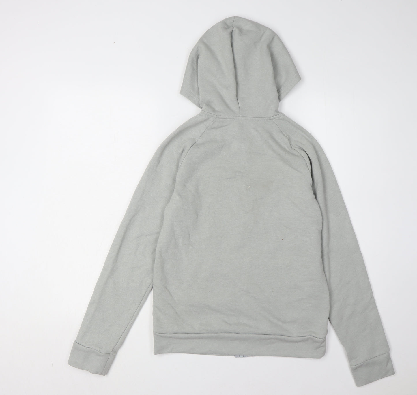 Under Armour Boys Grey Full Zip Hoodie - Size Large