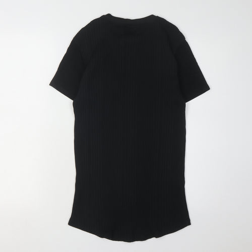 River Island Men’s Black Crew Neck T-Shirt S