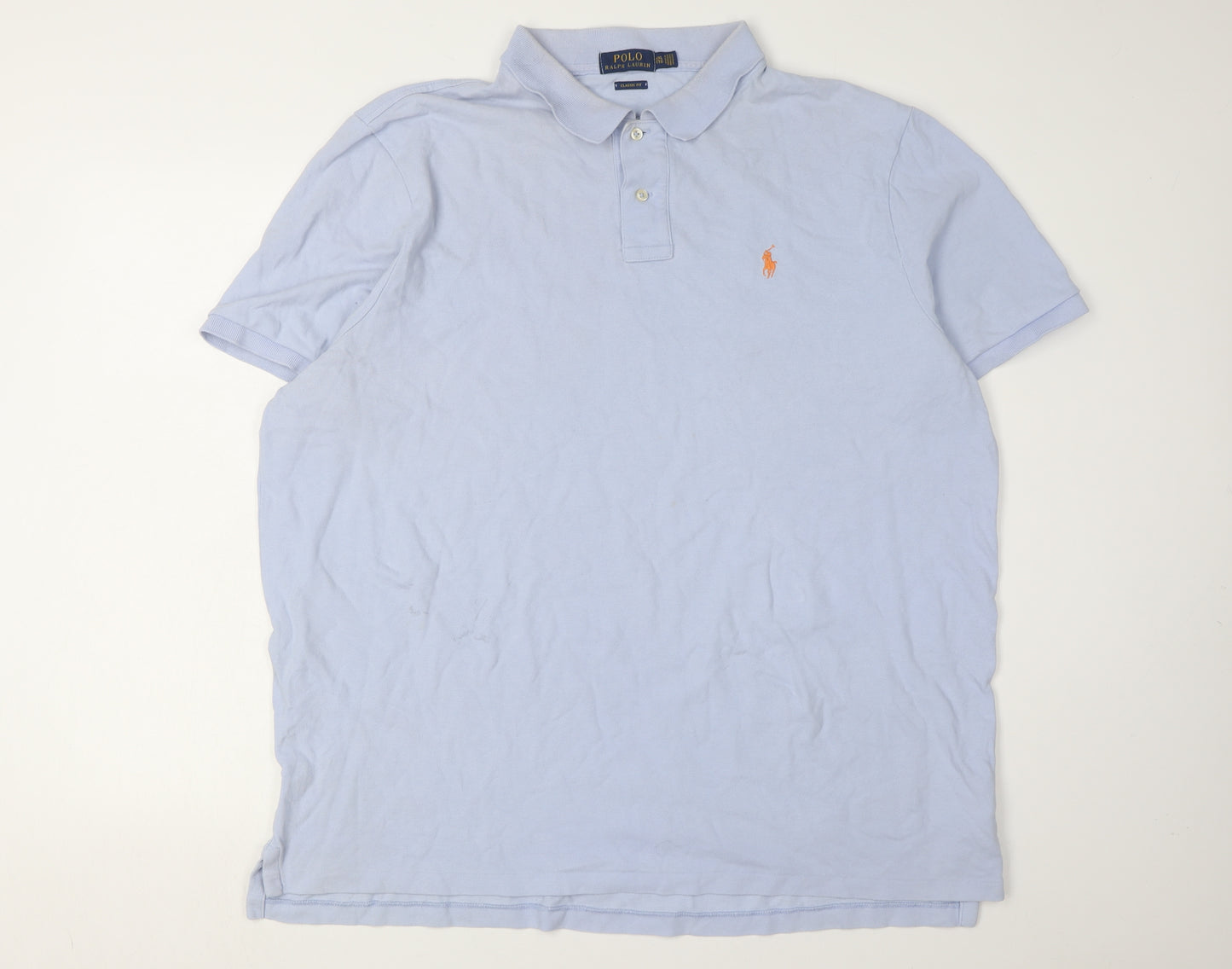 Polo Ralph Lauren Men's Blue 2XL Classic Polo
