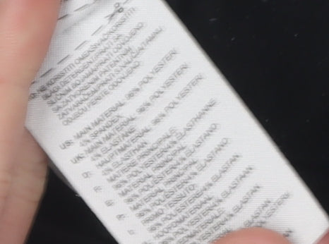 Adidas Men's Black 2XL Long Sleeve Quarter Zip Sweatshirt