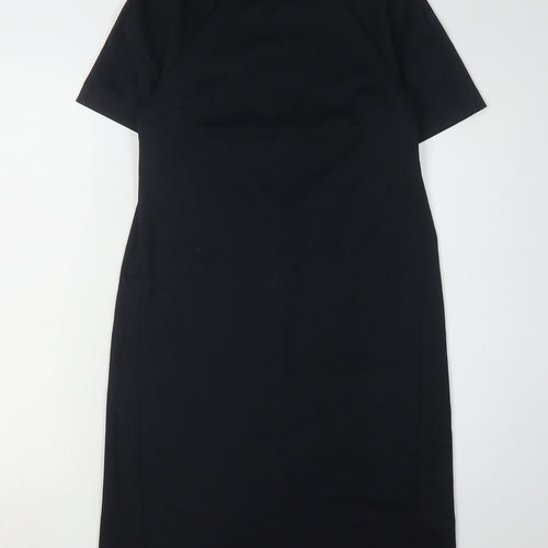 Next Women's Black Dress Size 8 Short Sleeve