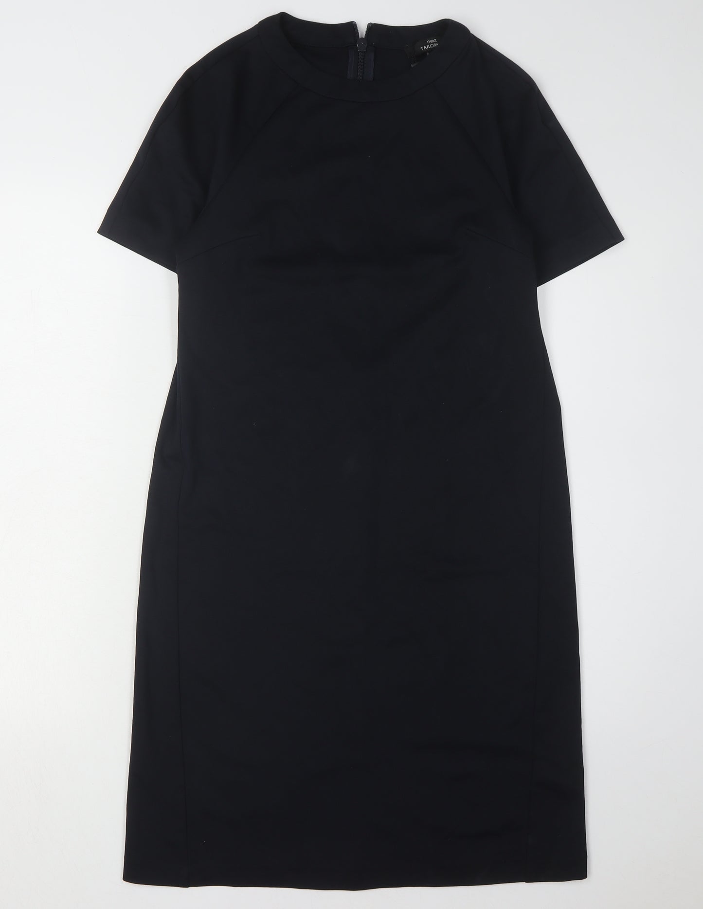 Next Women's Black Dress Size 8 Short Sleeve
