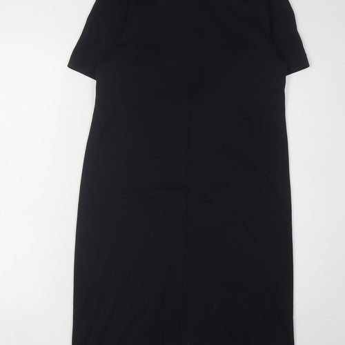 Next Women's Black Dress Size 8 Short Sleeve