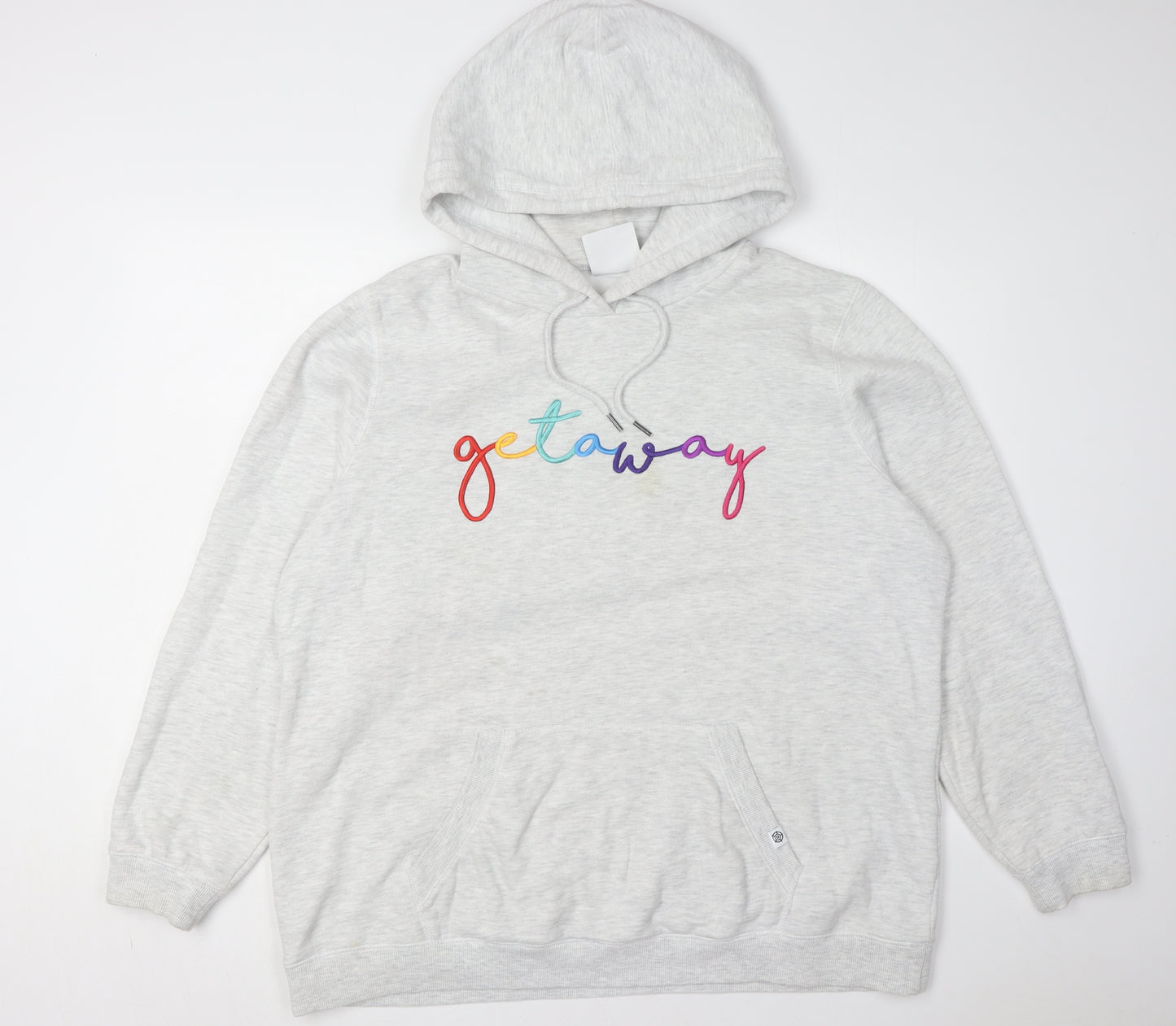 TOG24 Unisex Grey Hoodie Size 20 Pullover