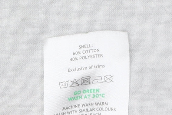 TOG24 Unisex Grey Hoodie Size 20 Pullover