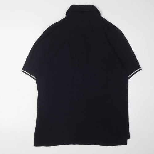 Vivienne Westwood Men’s Polo, Black, L, Short Sleeve