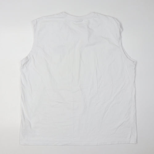 Lonsdale Men's 4XL White Tank Top