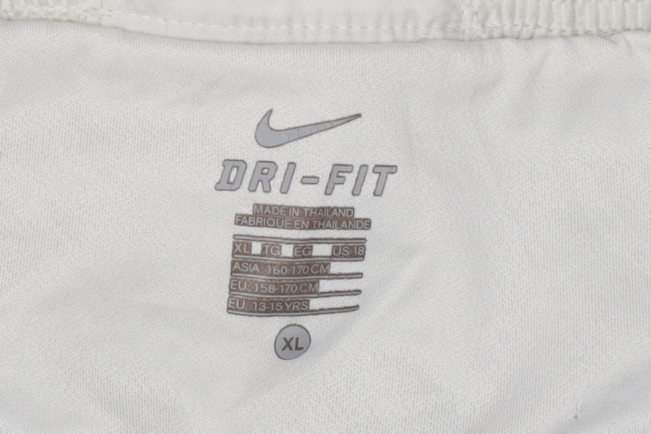 Nike Men's White Athletic Shorts XL Manchester United