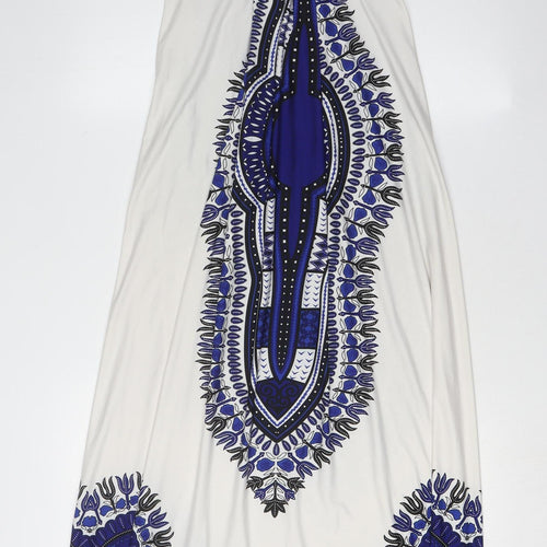 Select Women White Maxi Dress Size 10