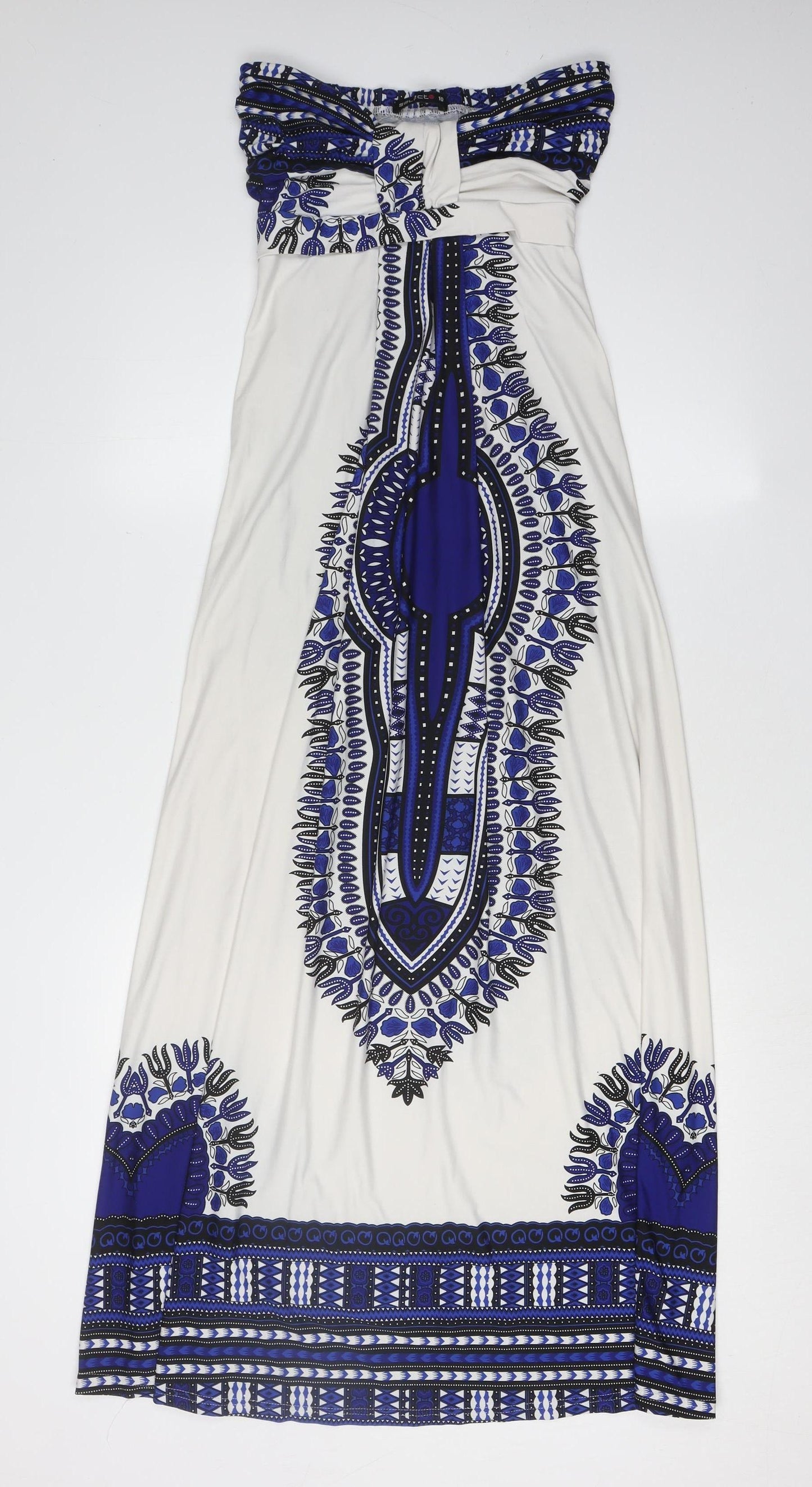 Select Women White Maxi Dress Size 10