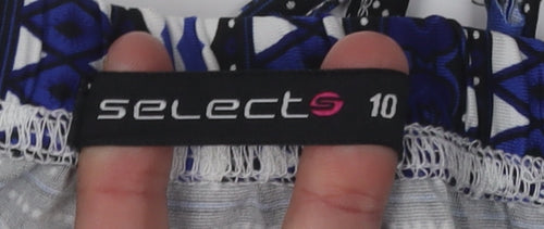 Select Women White Maxi Dress Size 10