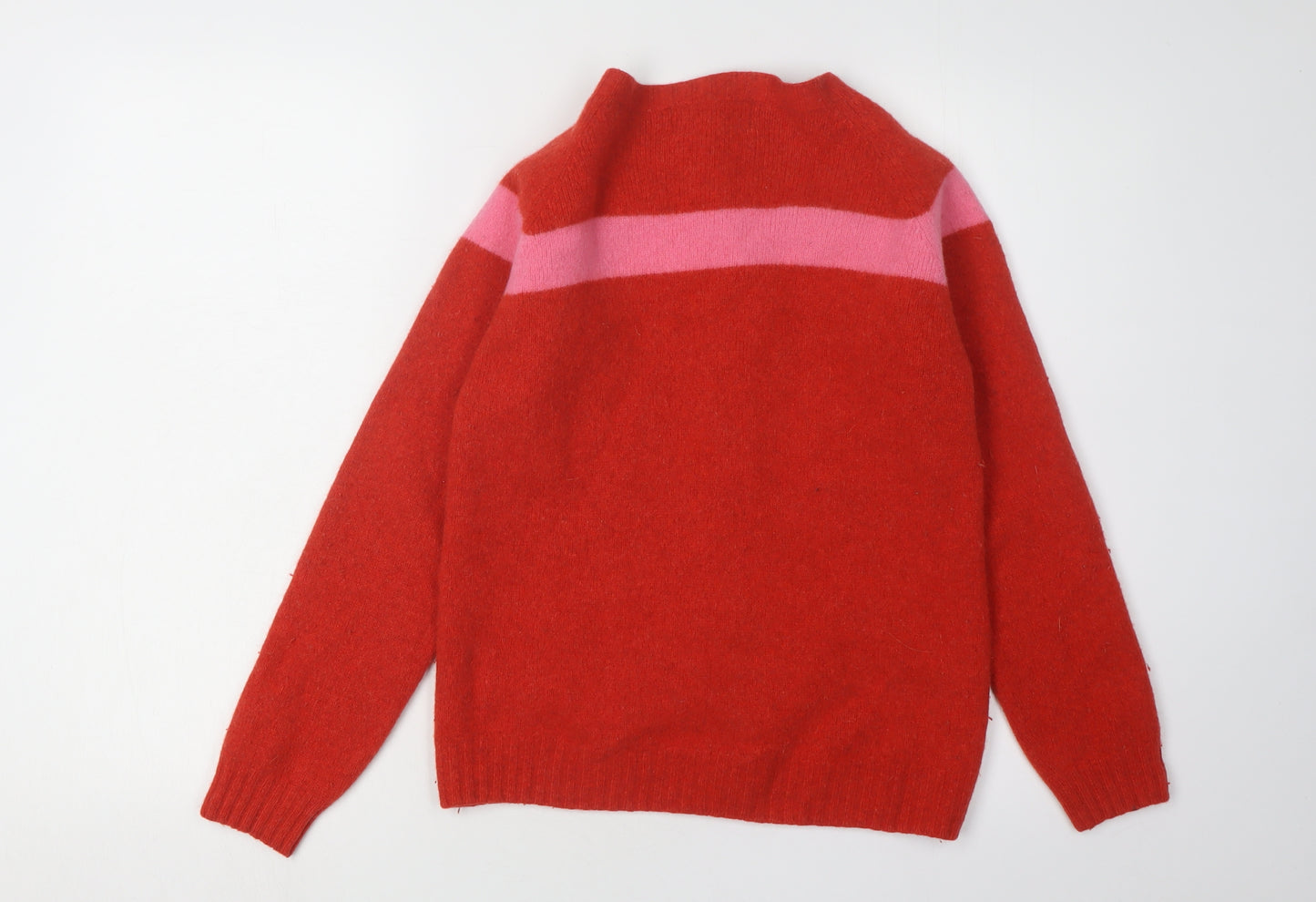 La Fetiche Women's Red Wool Cardigan - Size L
