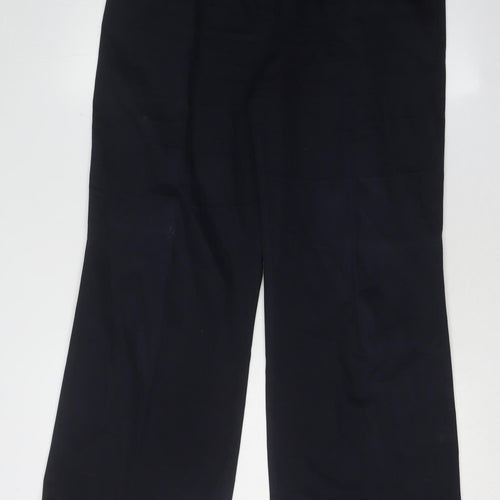 Marks and Spencer Women's Black Wide-Leg Trousers