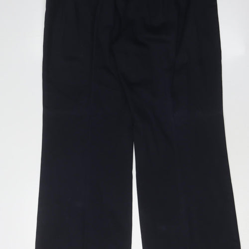 Marks and Spencer Women's Black Wide-Leg Trousers