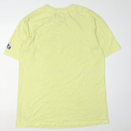 Fanta Men's XS Yellow Graphic Print T-Shirt
