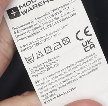 Mountain Warehouse Men's Blue Chino Shorts - Size 38