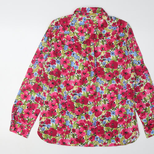 Jones New York Women's Multicoloured Floral Shirt S