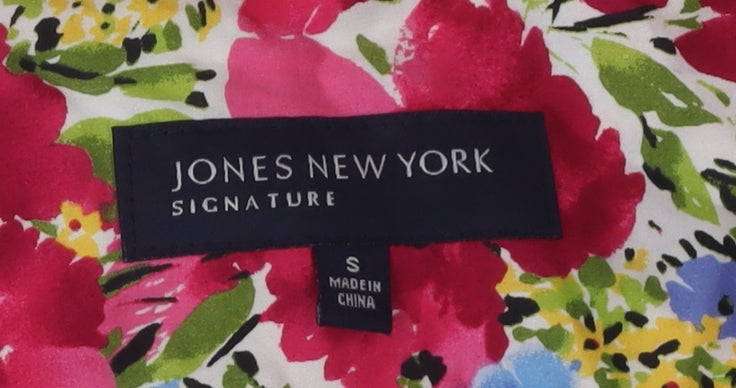 Jones New York Women's Multicoloured Floral Shirt S