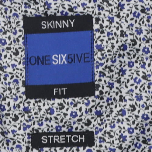 ONE SIX5IVE Men's Blue Slim Fit Blazer 36R