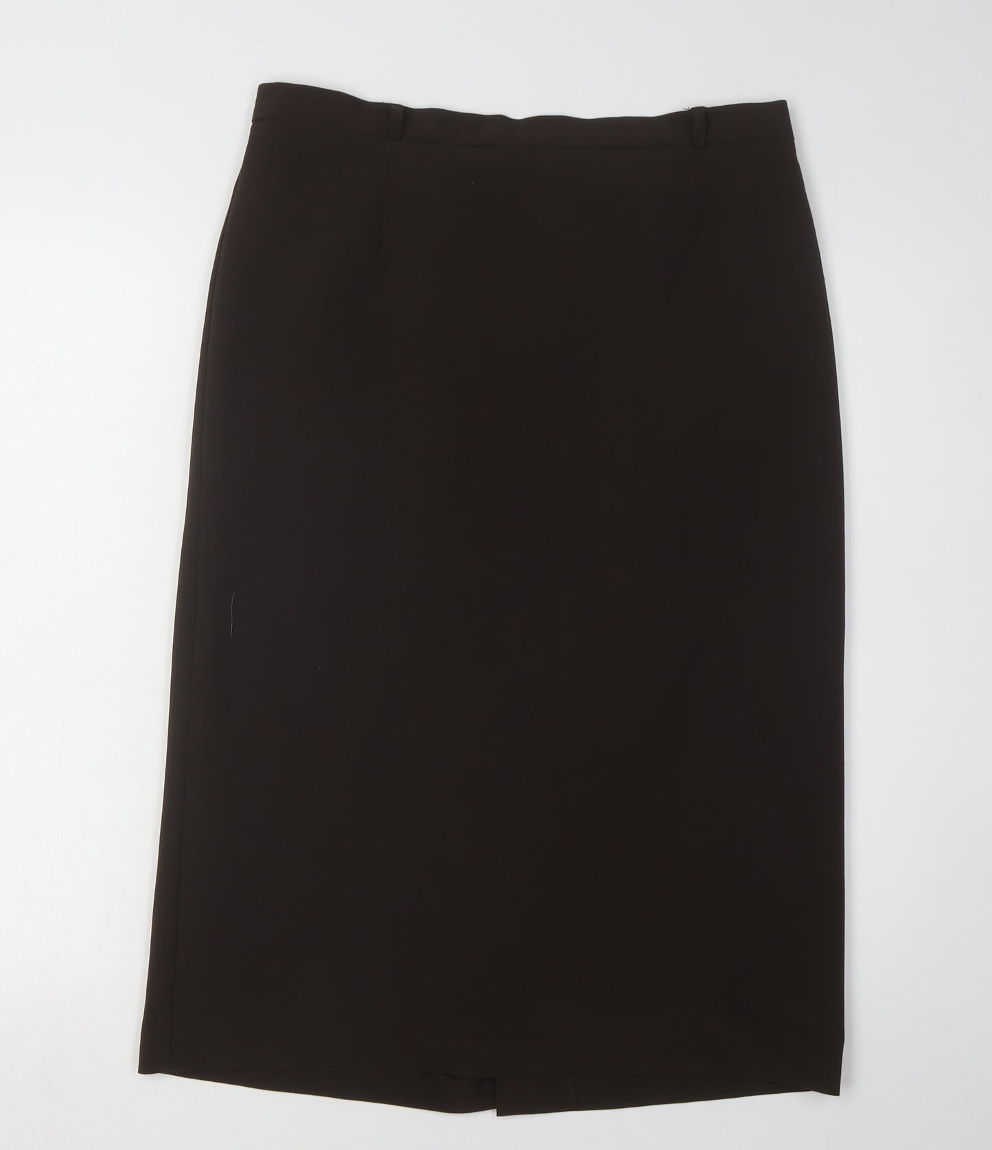 BHS Women's Black Size 12 Straight Skirt