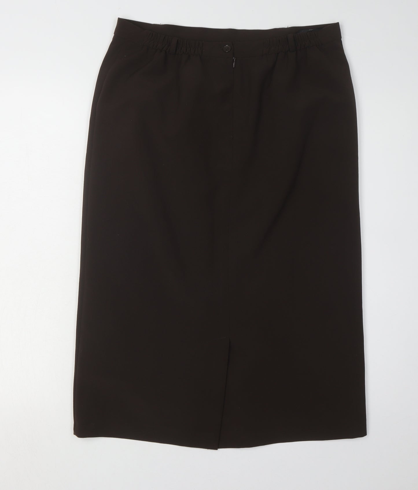BHS Women's Black Size 12 Straight Skirt