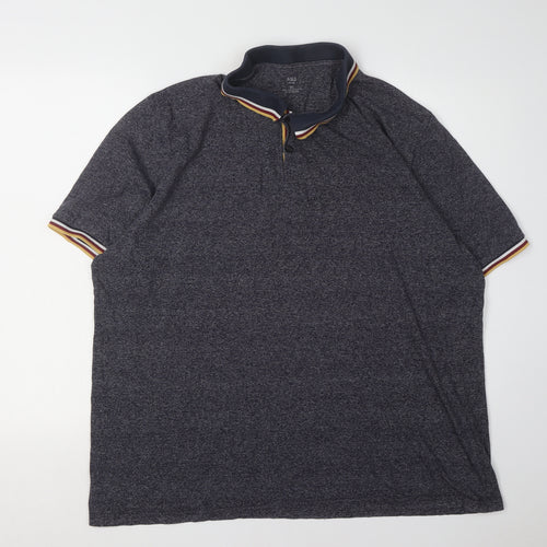 Marks and Spencer Mens 3XL Grey Polo Shirt