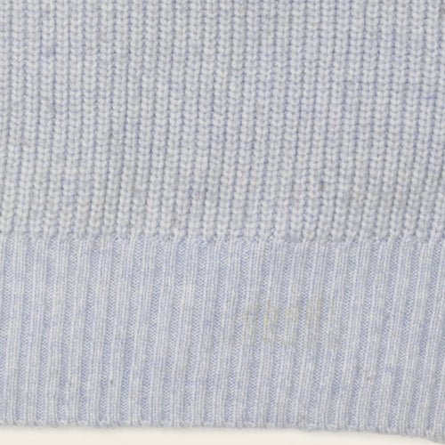 Mint Velvet Women's Blue Cable-Knit Jumper, Size S