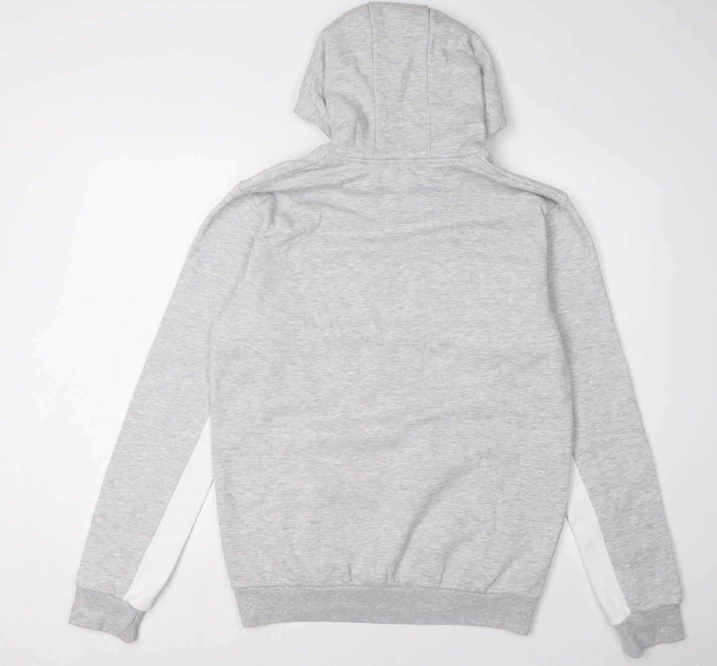 McKenzie Men's Grey Pullover Hoodie - Large, Logo Print