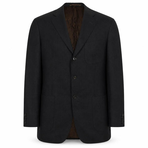 Gian Franco Bommezzadri Men's Black Wool Blazer UK 44