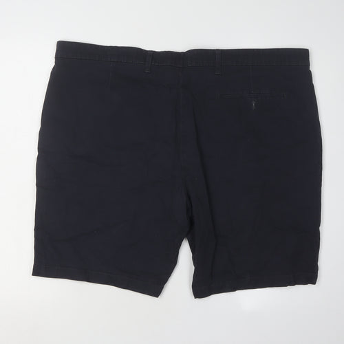 Marks and Spencer Men's Black Chino Shorts Size 2XL