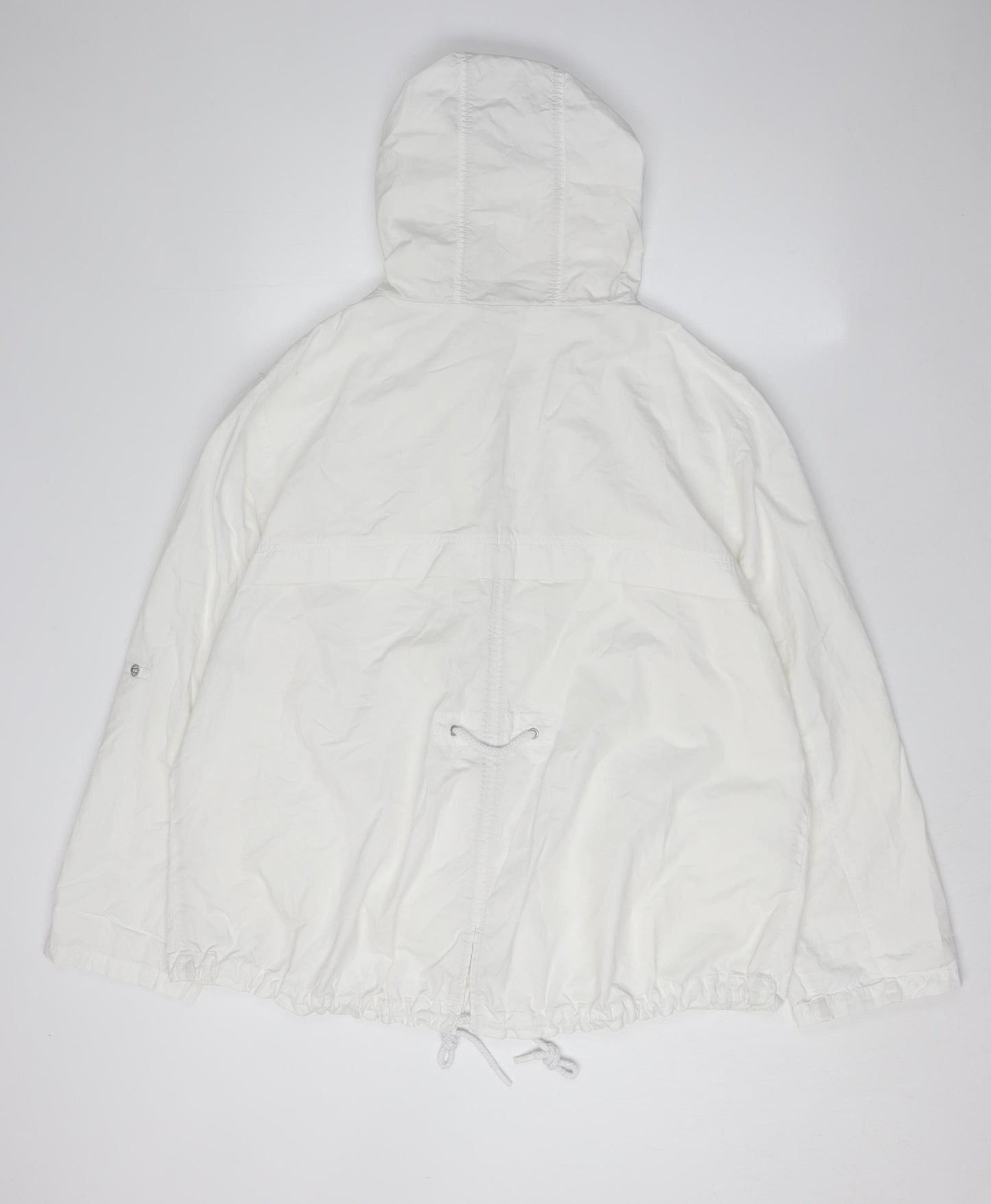 Marks and Spencer Women's White Anorak Jacket Size 18