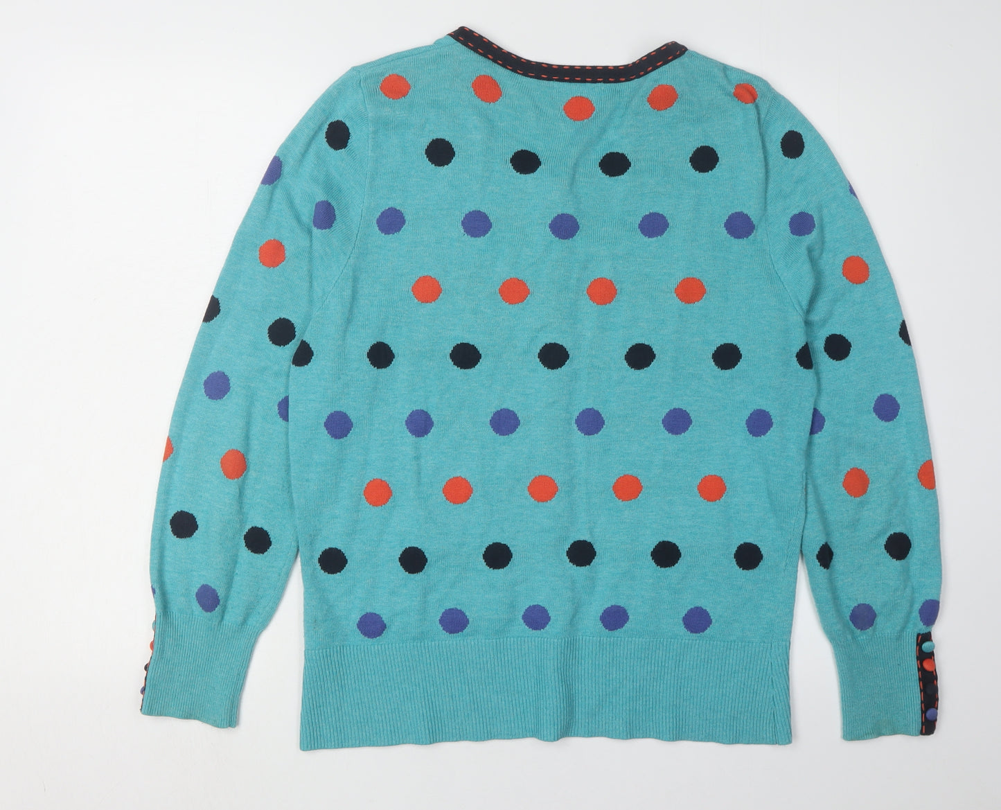 Per Una Women's Multicoloured Polka Dot Cardigan Size 18