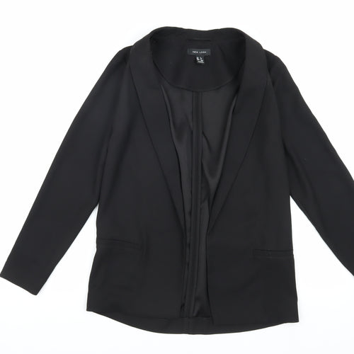 New Look Women's Black Suit Jacket in Size 6