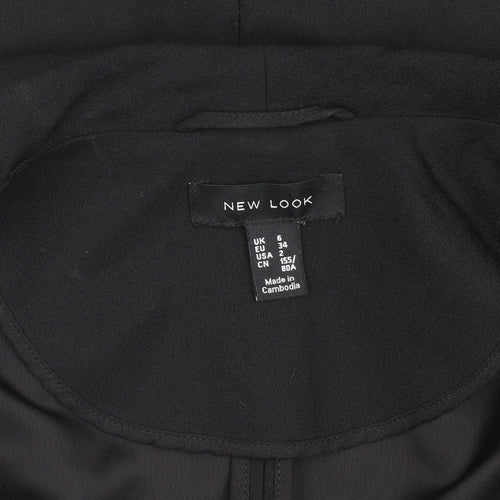 New Look Women's Black Suit Jacket in Size 6