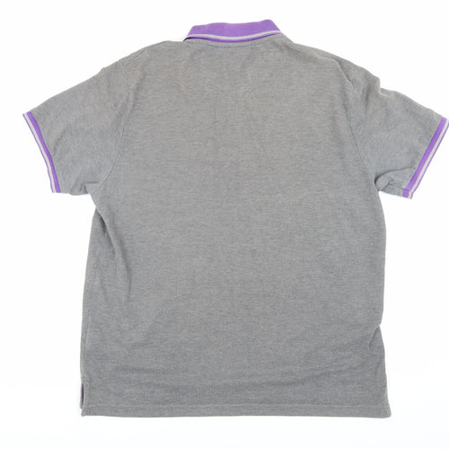 Pierre Cardin Men’s XL Grey Polo Shirt - Stylish Casual